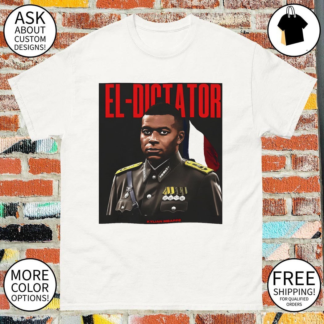 El-Dictator Kylian Mbappe France World Cup 2026 - Adult & Kids T-Shirts, Sweatshirts & Hoodies apparel design preview 1