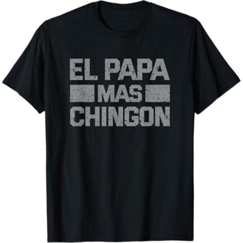 El Papa Mas Chingon Mexican Regalos Para Dia Del - Adult & Kids T-Shirts, Sweatshirts & Hoodies apparel design preview 1