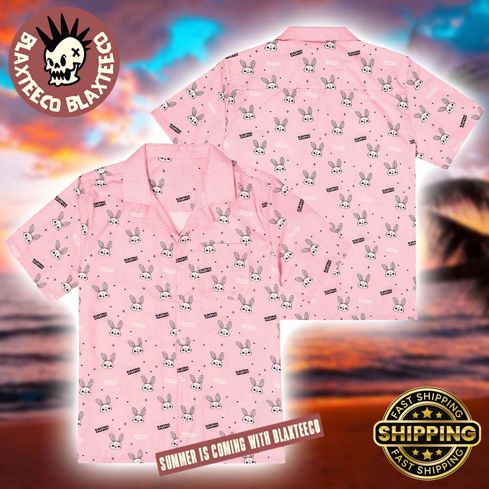 Electric Callboy Bunny To Love All Over Pattern Pink - Adult & Kids T-Shirts, Sweatshirts & Hoodies apparel design preview 1