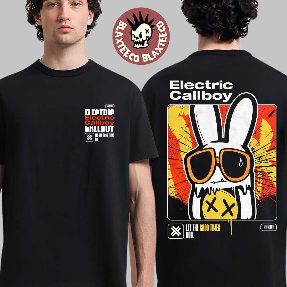 Electric Callboy Let The Good Times Roll New Single - Adult & Kids T-Shirts, Sweatshirts & Hoodies apparel design preview 1