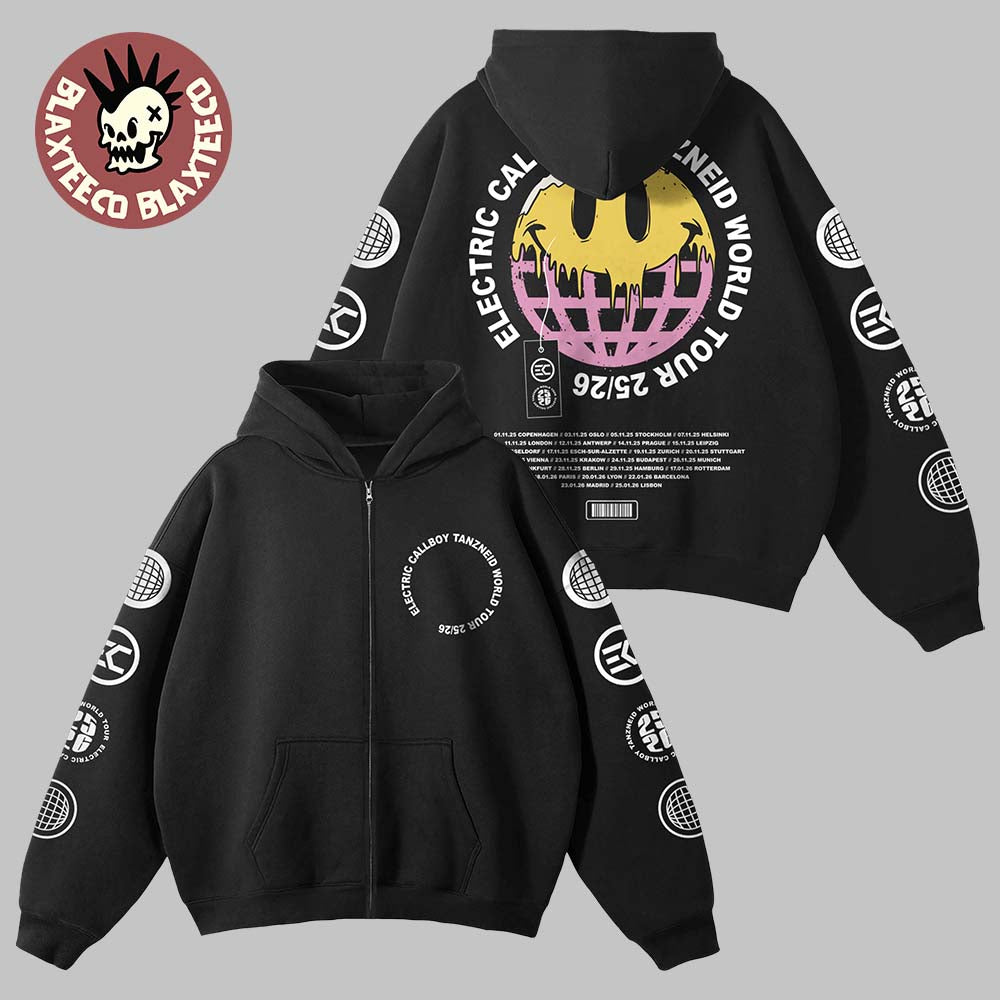 Electric Callboy Tanzneid World Tour 2025 2026 - Adult & Kids T-Shirts, Sweatshirts & Hoodies apparel design preview 1