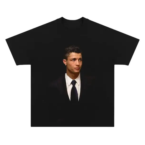 Ronaldo Cristiano Vintage Soccer Sport Fan Cotton - Adult & Kids T-Shirts, Sweatshirts & Hoodies apparel design preview 1