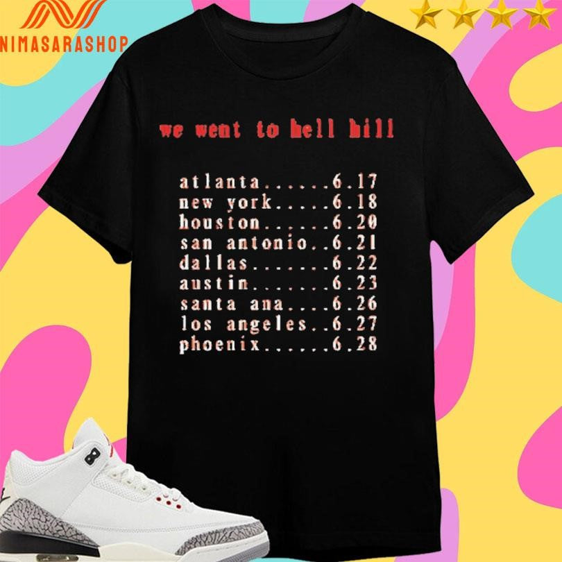 Elita We Went To Hell Hill Tour - Adult & Kids T-Shirts, Sweatshirts & Hoodies apparel design preview 1