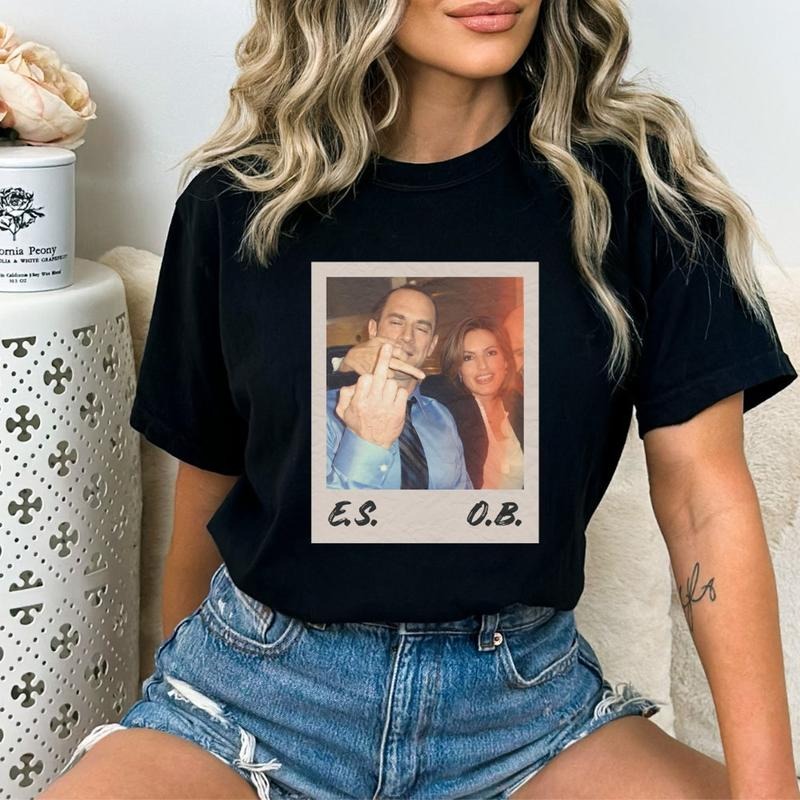 Elliot Olivia Funny Stabler Benson Law Order Svu 90s - Adult & Kids T-Shirts, Sweatshirts & Hoodies apparel design preview 1