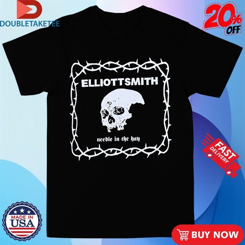 Elliott Smith Needle In The Hay Skull Either - Adult & Kids T-Shirts, Sweatshirts & Hoodies apparel design preview 1