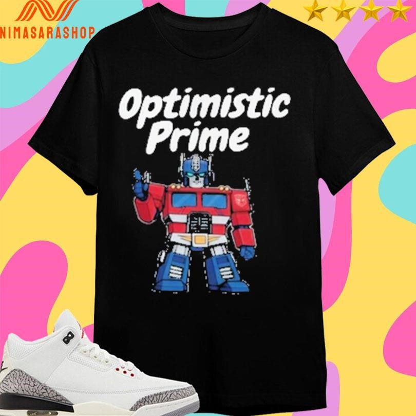 Elon Musk Optimistic Prime - Adult & Kids T-Shirts, Sweatshirts & Hoodies apparel design preview 1