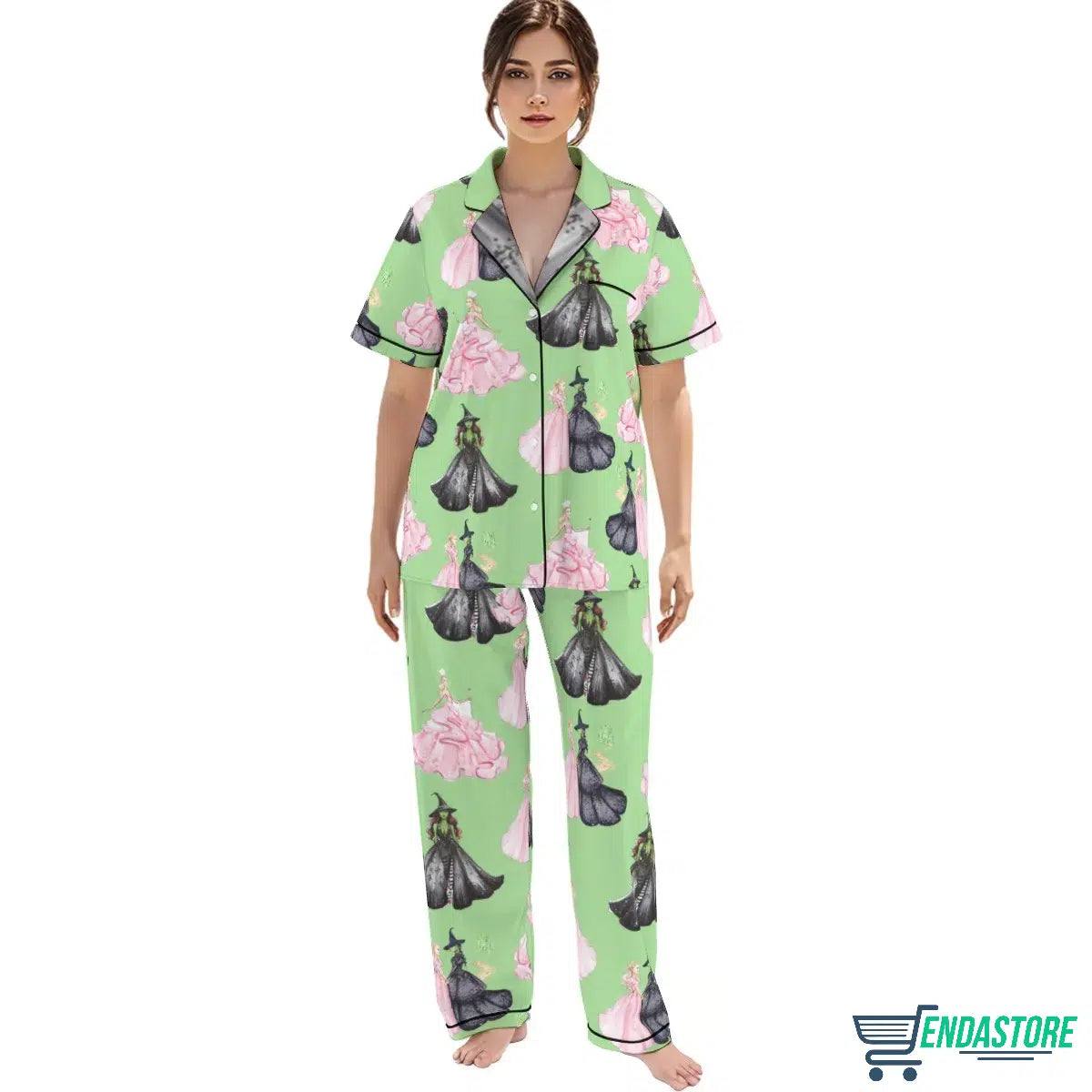 Elphaba Glinda Wicked Pajama Set 3D Sweater - Gift Idea product image 2