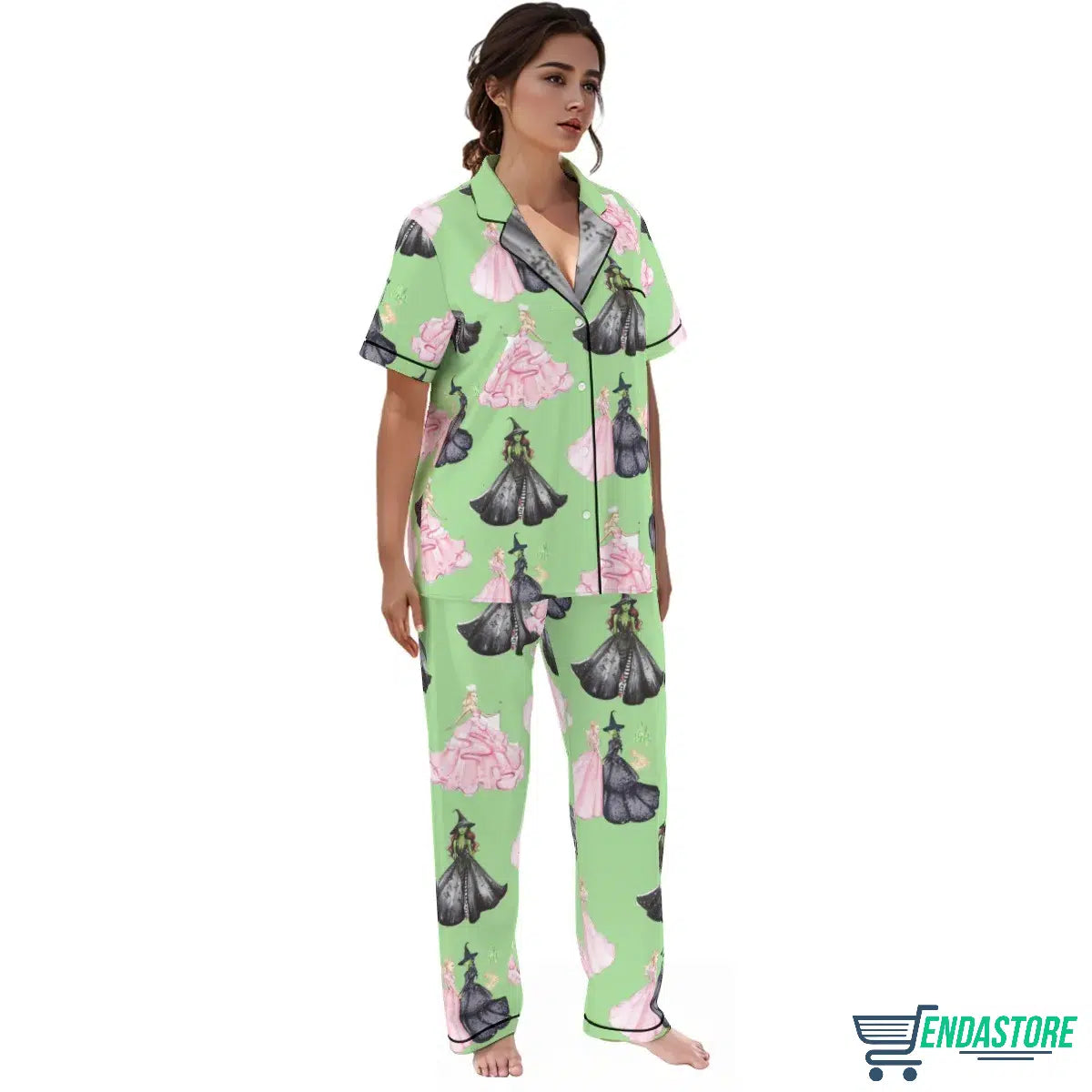 Elphaba Glinda Wicked Pajama Set 3D Sweater - Gift Idea product image 4