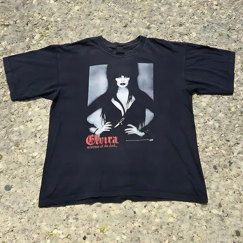Elvira Mistress Horror - Adult & Kids T-Shirts, Sweatshirts & Hoodies apparel design preview 1