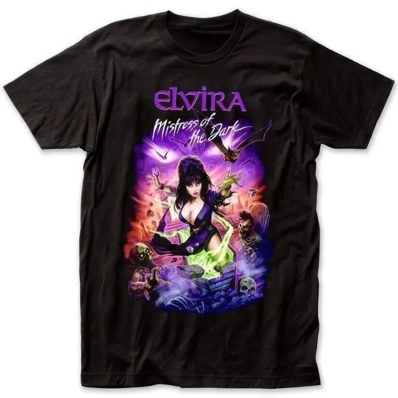 Elvira Mistress Dark - Adult & Kids T-Shirts, Sweatshirts & Hoodies apparel design preview 1