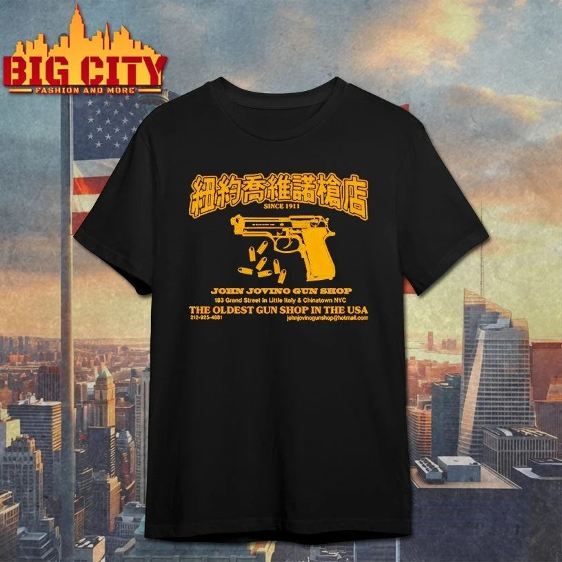 Emily Ratajkowski New York John Jovino Gun Shop - Adult & Kids T-Shirts, Sweatshirts & Hoodies apparel design preview 1