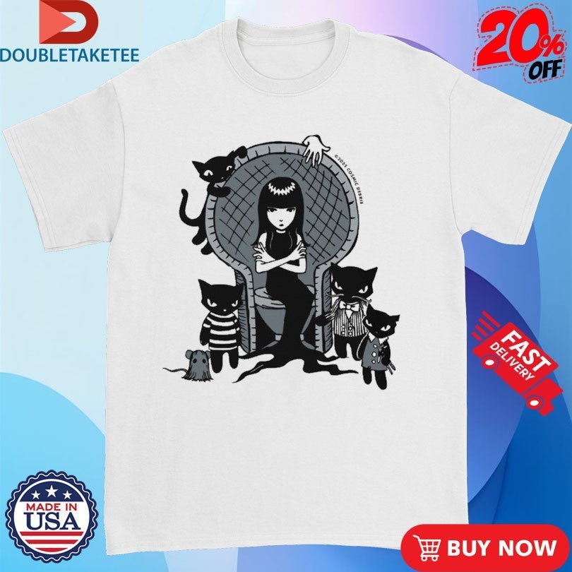 Emily The Strange Creepy, Kooky, Ooky, Spooky - Adult & Kids T-Shirts, Sweatshirts & Hoodies apparel design preview 1