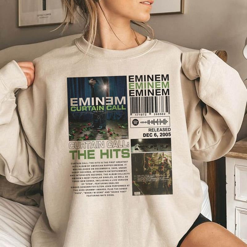 Eminem Contain Call Hits Vintage 90s Rap Music Him - Adult & Kids T-Shirts, Sweatshirts & Hoodies apparel design preview 1