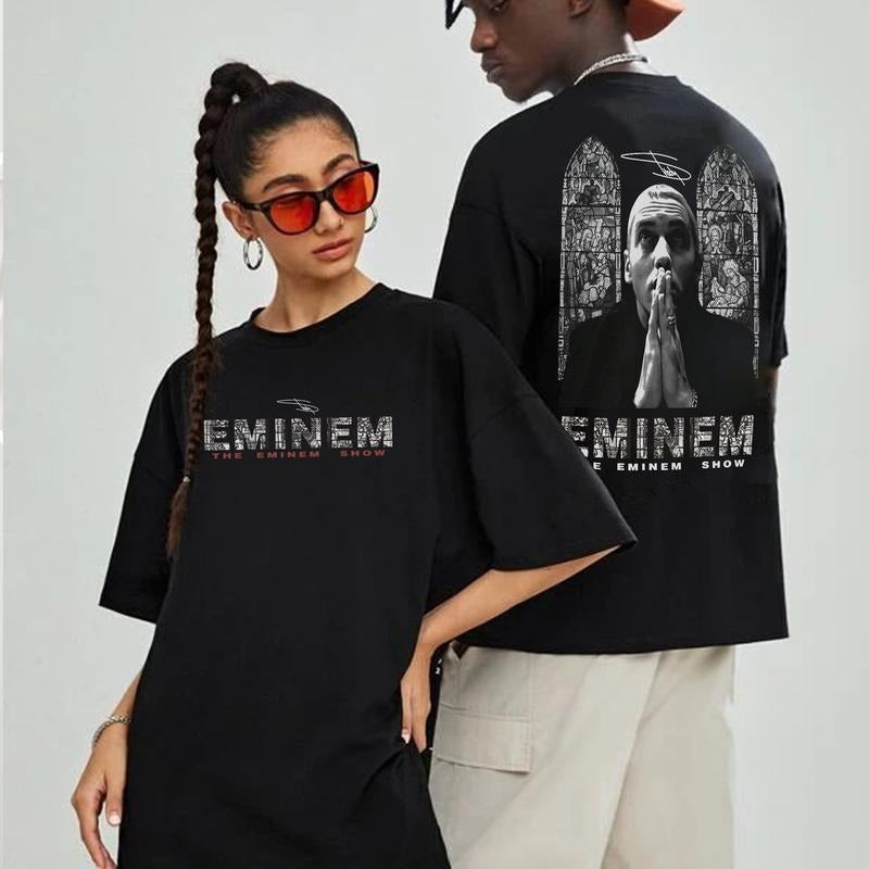 Eminem Rock Music Punk N Roll Rapper Tribute - Adult & Kids T-Shirts, Sweatshirts & Hoodies apparel design preview 1
