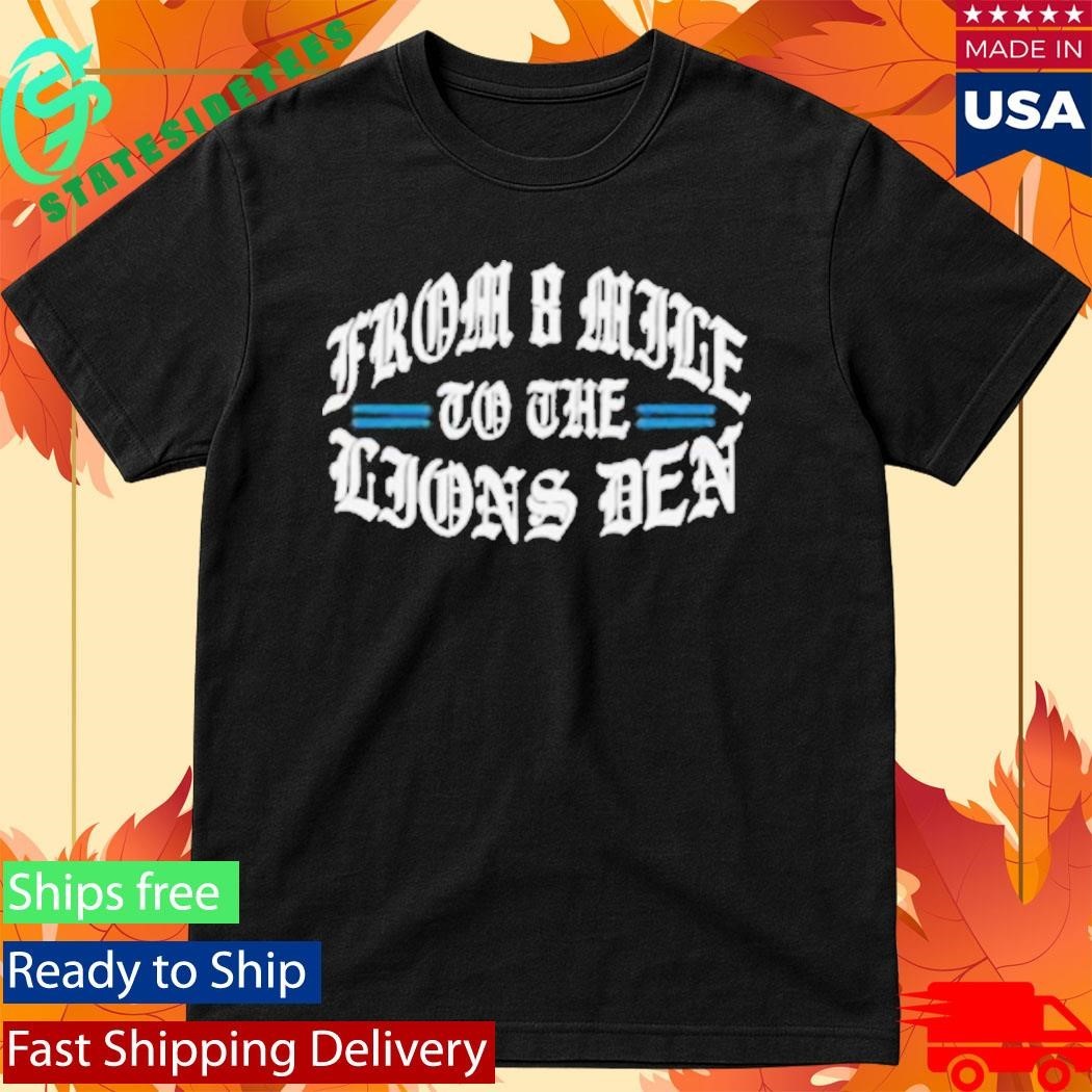 Eminem X Detroit Lions Helmet - Adult & Kids T-Shirts, Sweatshirts & Hoodies apparel design preview 1