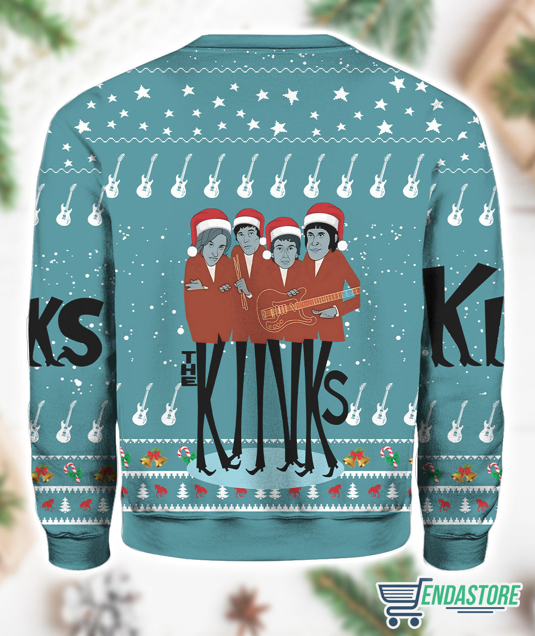 All I Want For Christmas Is The Kinks 3D Ugly Christmas Sweater - Holiday Gift product image 2