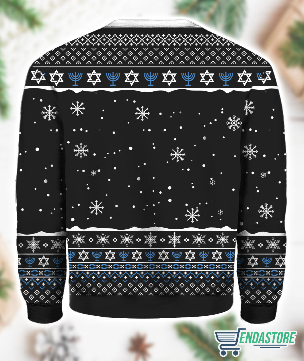 Happy Hanukkah Ya Filthy Schmuck 3D Ugly Christmas Sweater - Holiday Gift product image 3