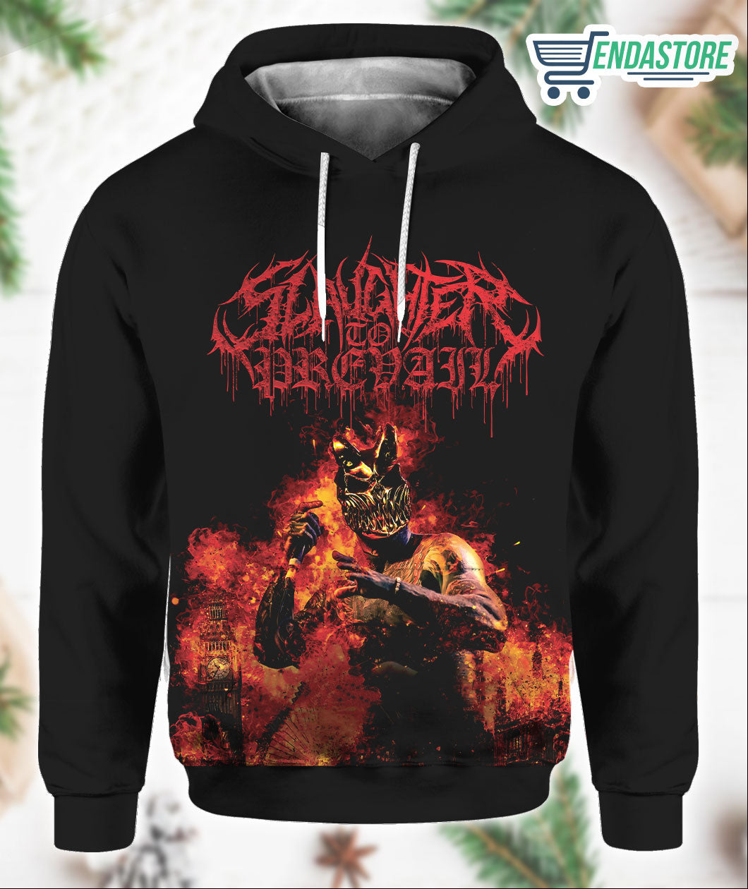 Slaughter To Prevail UK Tour Hoodie 3D Sweater - Gift Idea product image 2