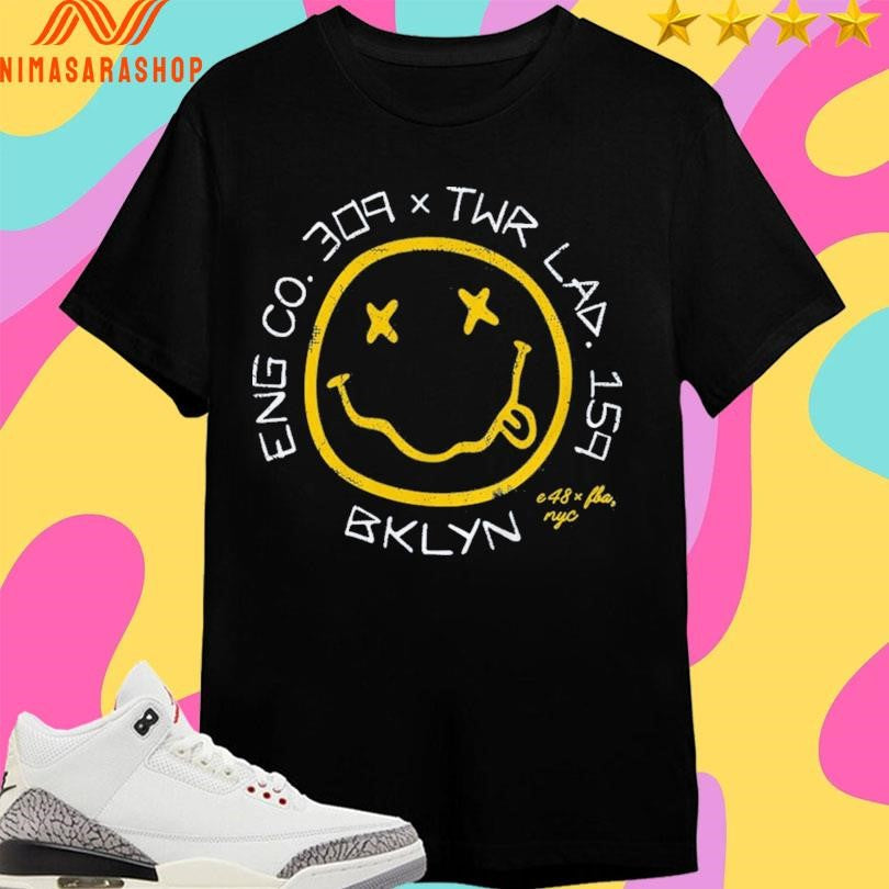 Eng Co 309 X Twr Lad 159 Bklyn E48 Fba Nyc - Adult & Kids T-Shirts, Sweatshirts & Hoodies apparel design preview 1