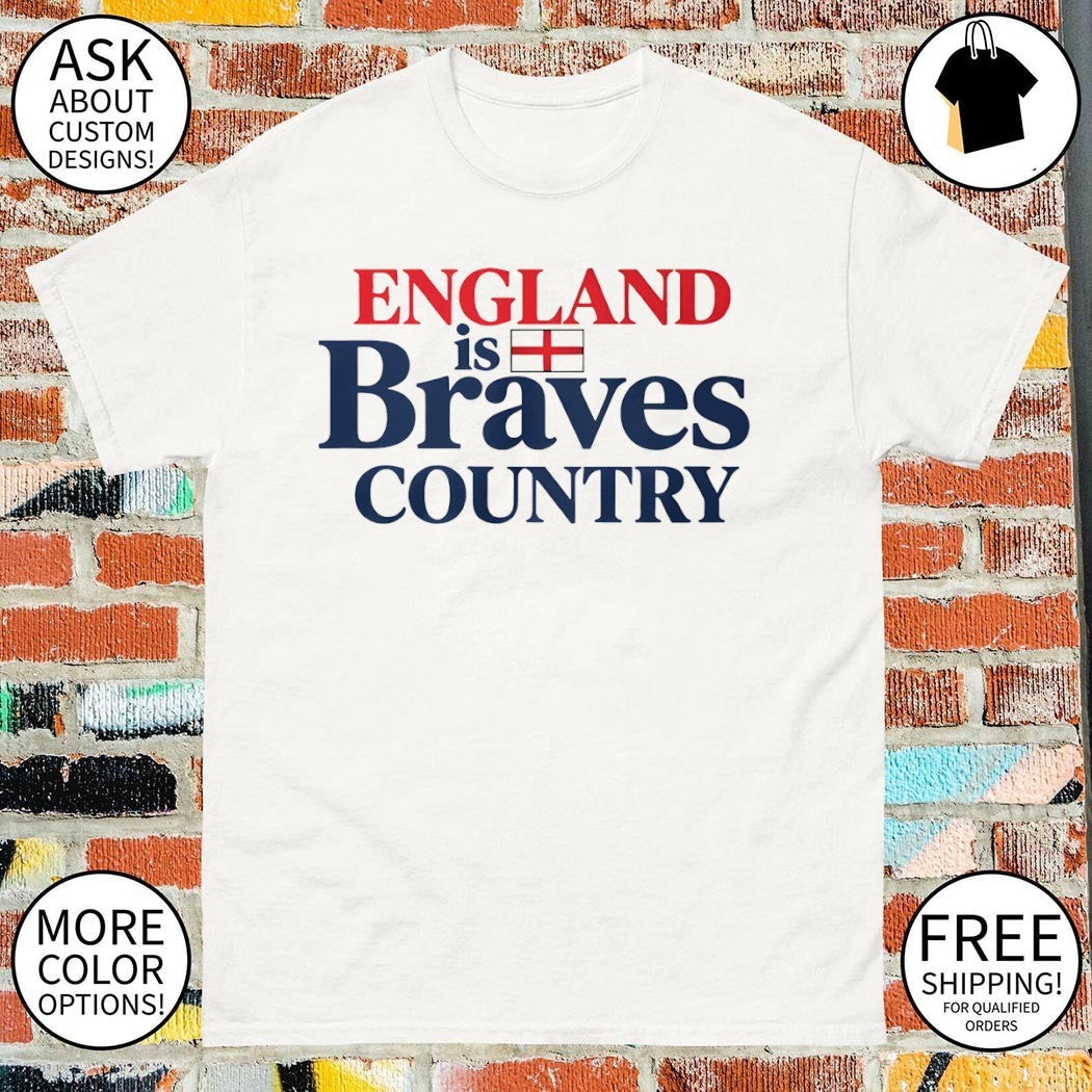 England is Braves Country World Cup 2026 - Adult & Kids T-Shirts, Sweatshirts & Hoodies apparel design preview 1