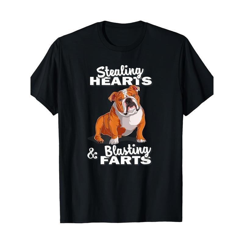 English Cute Bulldog Made USA - Adult & Kids T-Shirts, Sweatshirts & Hoodies apparel design preview 1