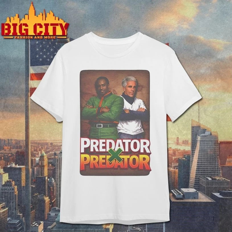 Epstein And Diddy Predator X - Adult & Kids T-Shirts, Sweatshirts & Hoodies apparel design preview 1