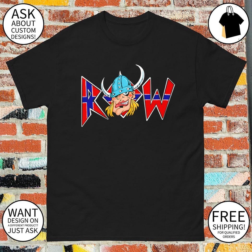 Erling Haaland Viking Row norge Norway Soccer World - Adult & Kids T-Shirts, Sweatshirts & Hoodies apparel design preview 1