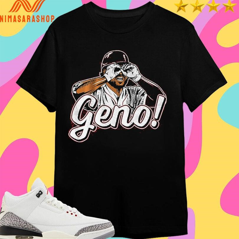 Eugenio Suarez Cincinnati Reds Geno Goggles - Adult & Kids T-Shirts, Sweatshirts & Hoodies apparel design preview 1