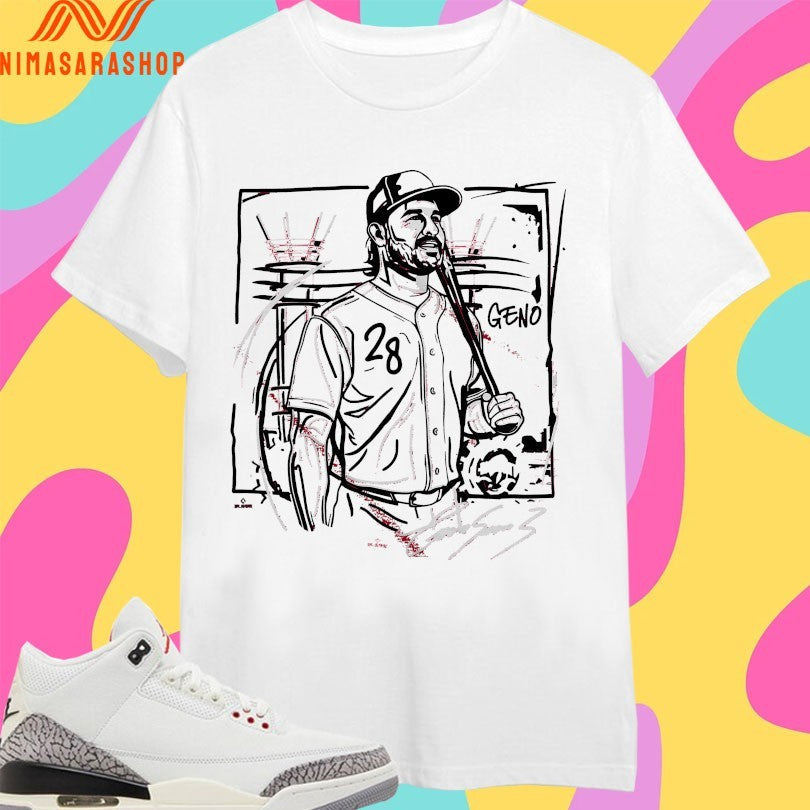 Eugenio Suarez Drip And Splatter - Adult & Kids T-Shirts, Sweatshirts & Hoodies apparel design preview 1