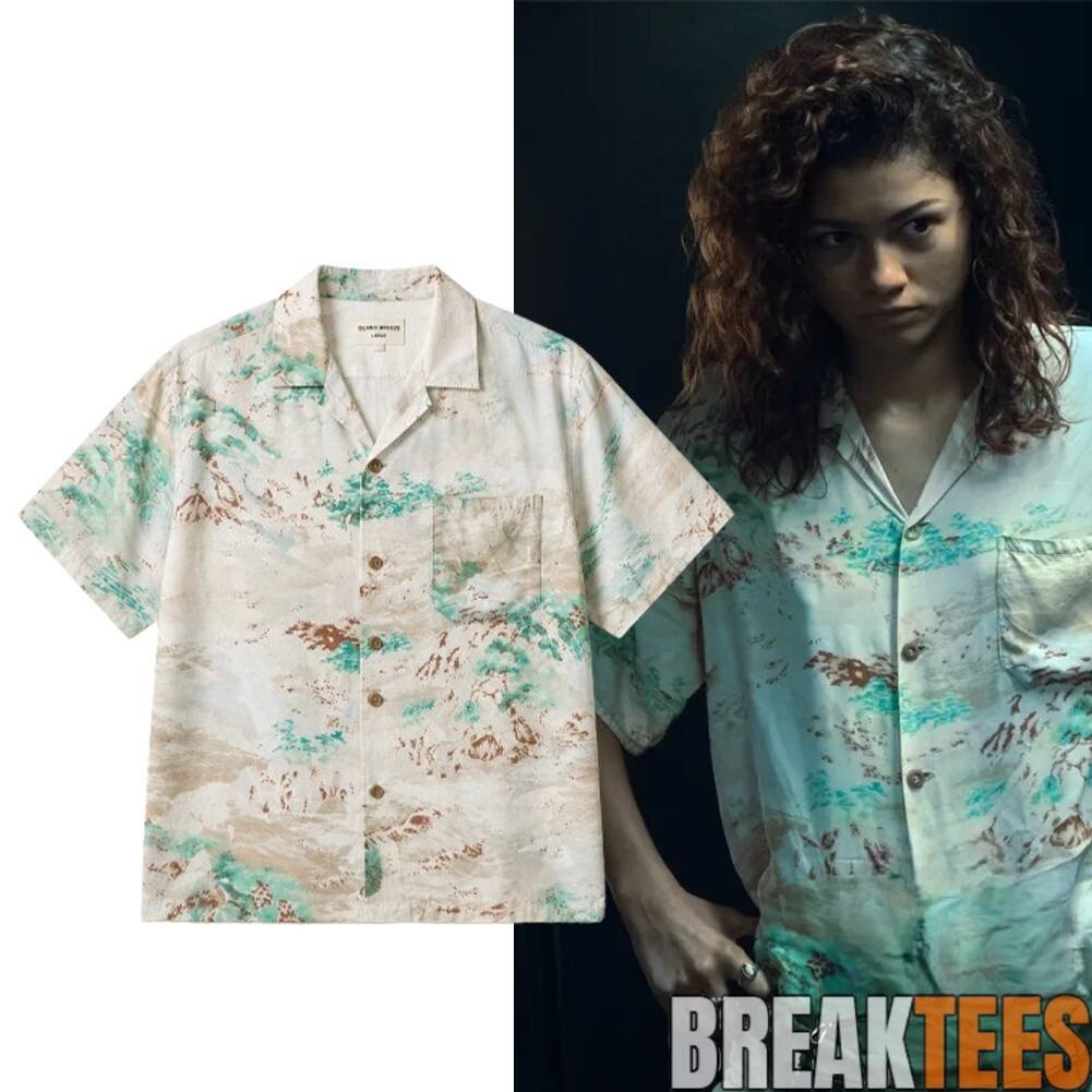 Euphoria Season 3 Zendaya Abstract Watercolor - Adult & Kids T-Shirts, Sweatshirts & Hoodies apparel design preview 1