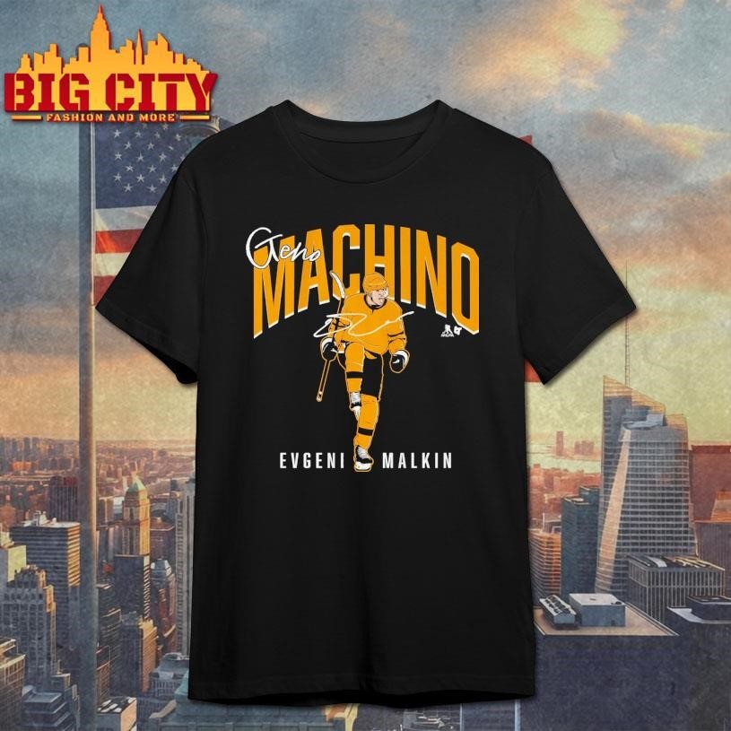Evgeni Malkin Geno Machino - Adult & Kids T-Shirts, Sweatshirts & Hoodies apparel design preview 1