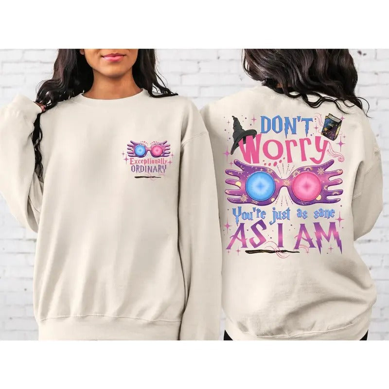 Exce Ptionally Ordi Nary Magic School You'Re Ju St As - Adult & Kids T-Shirts, Sweatshirts & Hoodies apparel design preview 1