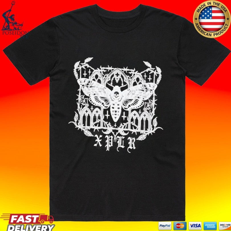 Xplr Death's Head - Adult & Kids T-Shirts, Sweatshirts & Hoodies apparel design preview 1