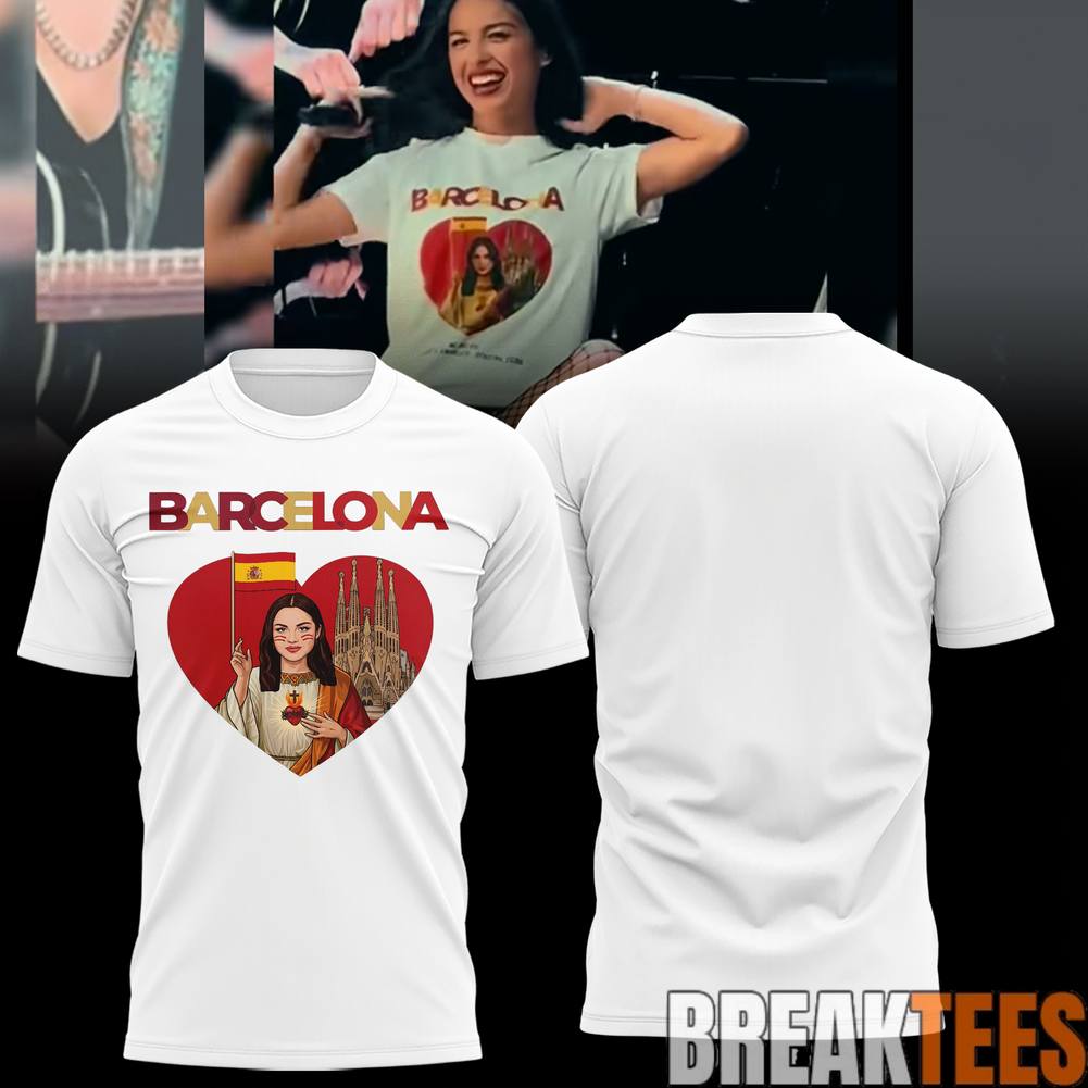 FC Barcelona x Olivia Rodrigo - Adult & Kids T-Shirts, Sweatshirts & Hoodies apparel design preview 1