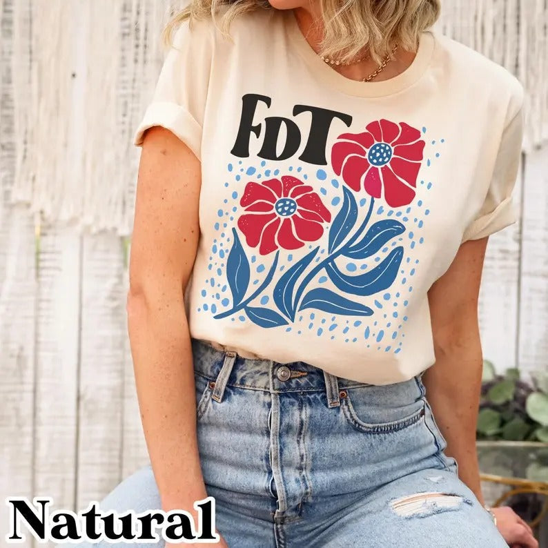 FDT Liberal Democrat Feminist Funny Political Human - Adult & Kids T-Shirts, Sweatshirts & Hoodies apparel design preview 1