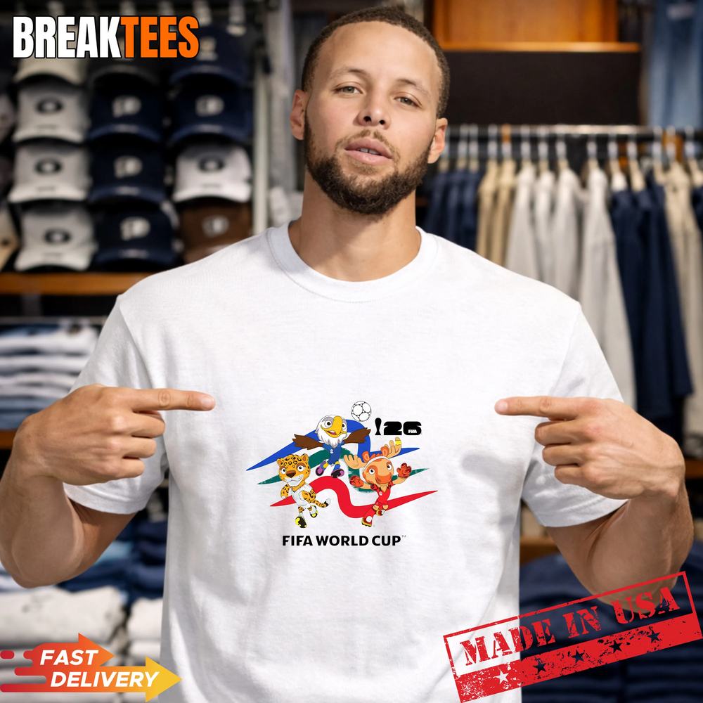 FIFA World CUP26 Host Country Mascots Crew Feel the - Adult & Kids T-Shirts, Sweatshirts & Hoodies apparel design preview 1