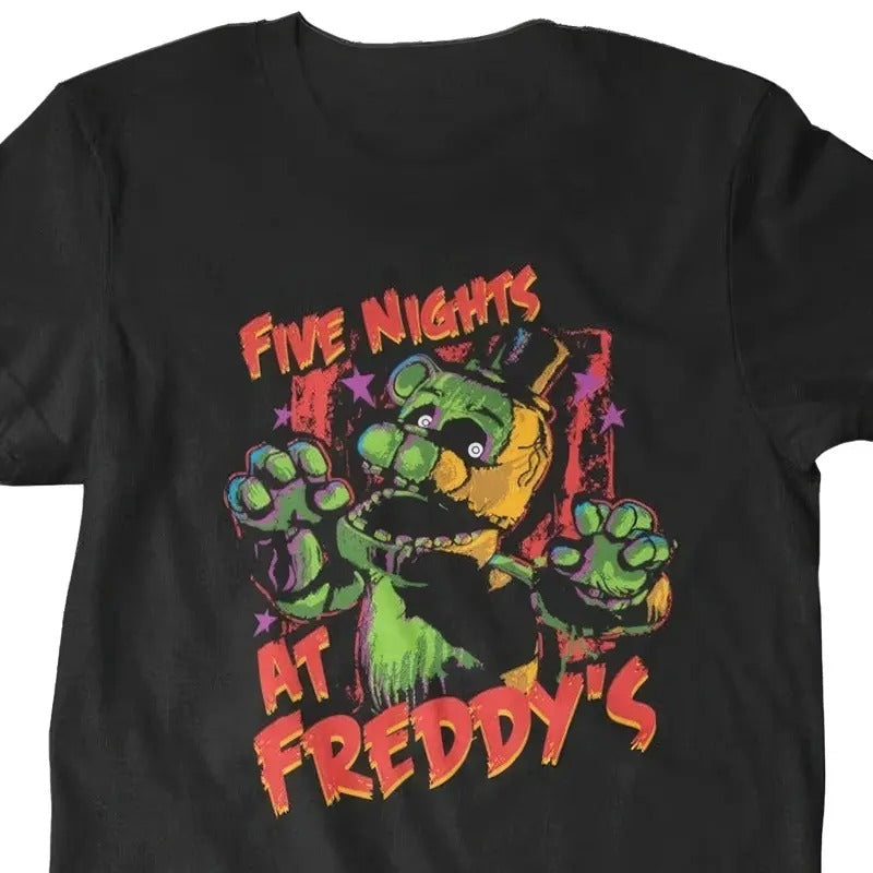 FNAF Phantom Freddy Five Nights Freddy'S Gaming - Adult & Kids T-Shirts, Sweatshirts & Hoodies apparel design preview 1