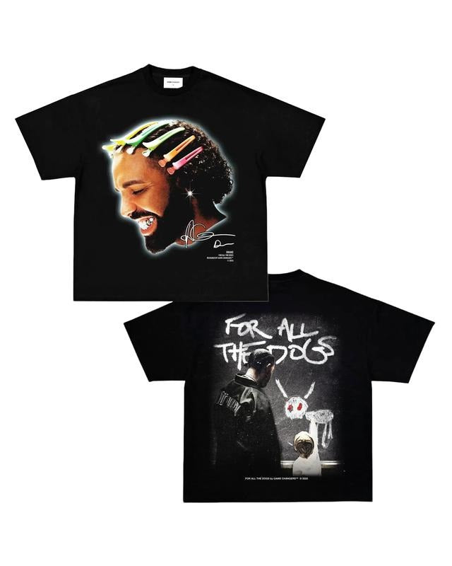 ALL DOGS V3 DRAK3 True Fans - Adult & Kids T-Shirts, Sweatshirts & Hoodies apparel design preview 1