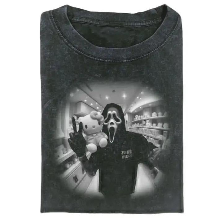FUN HALLOWEEN Funny Y2K 90s Her Him Womenswear Top - Adult & Kids T-Shirts, Sweatshirts & Hoodies apparel design preview 1