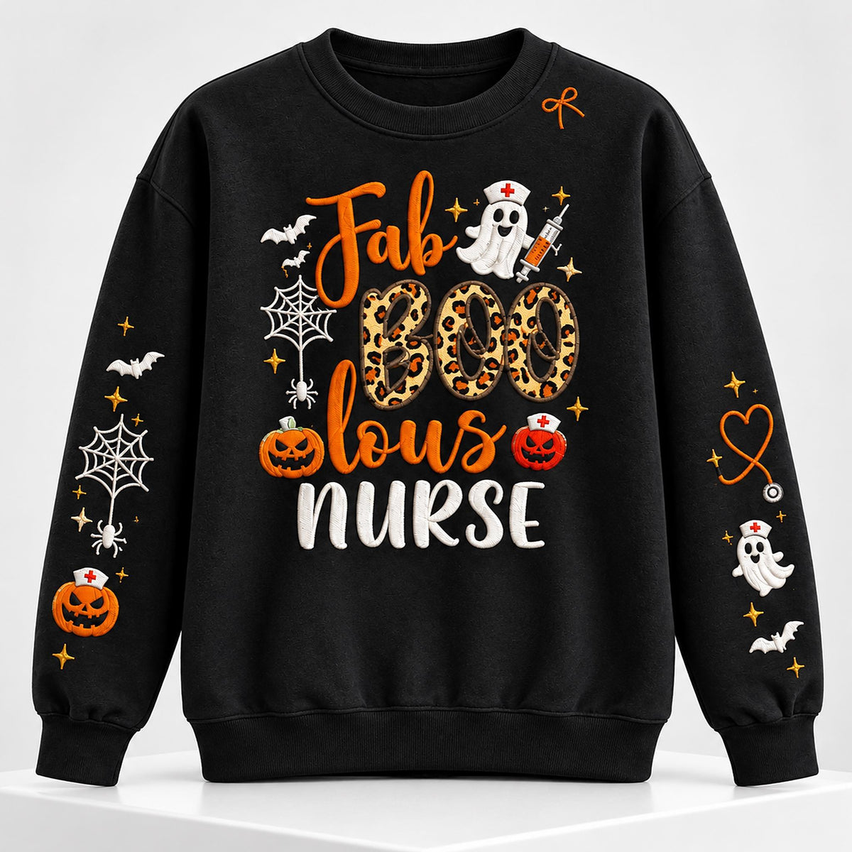 Faboolous Nurs Halloween Graphic Sweater - Gift Idea product image