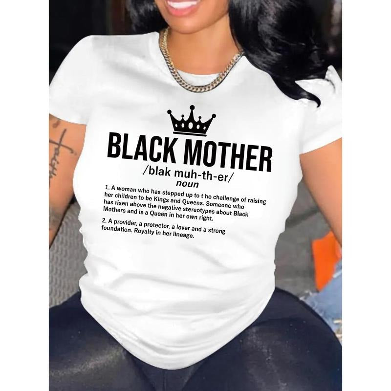 Empowering "Black Mother" 100% Polyester Machine - Adult & Kids T-Shirts, Sweatshirts & Hoodies apparel design preview 1