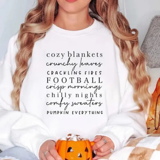 Fall Favorites Fleece - Adult & Kids T-Shirts, Sweatshirts & Hoodies apparel design preview 1