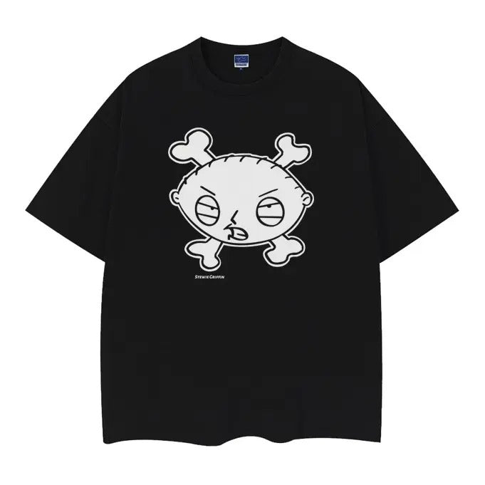 Family Guy "Stewie Griffin" Vintage Anime 100% Cotton - Adult & Kids T-Shirts, Sweatshirts & Hoodies apparel design preview 1