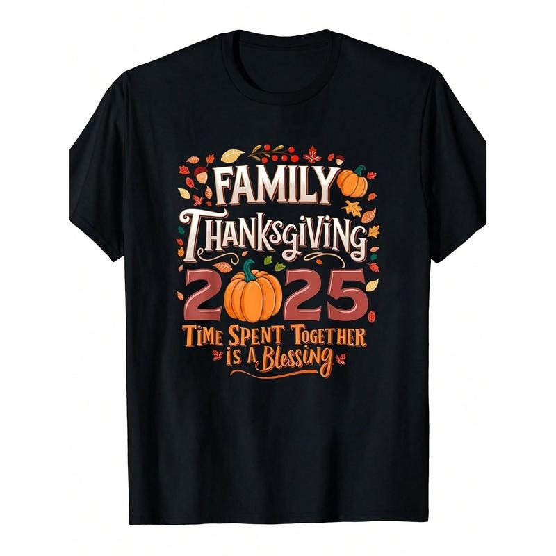 Family Thanksgiving 2025 Matching Vintage Autumn - Adult & Kids T-Shirts, Sweatshirts & Hoodies apparel design preview 1