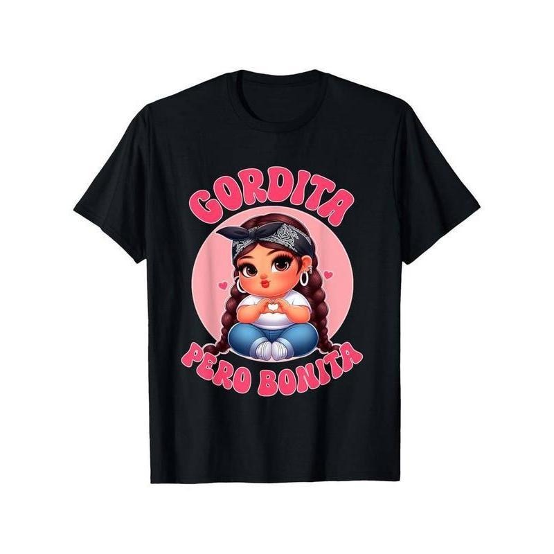 Fashions Gordita Pero Bonita Latina Chingona Mujer - Adult & Kids T-Shirts, Sweatshirts & Hoodies apparel design preview 1