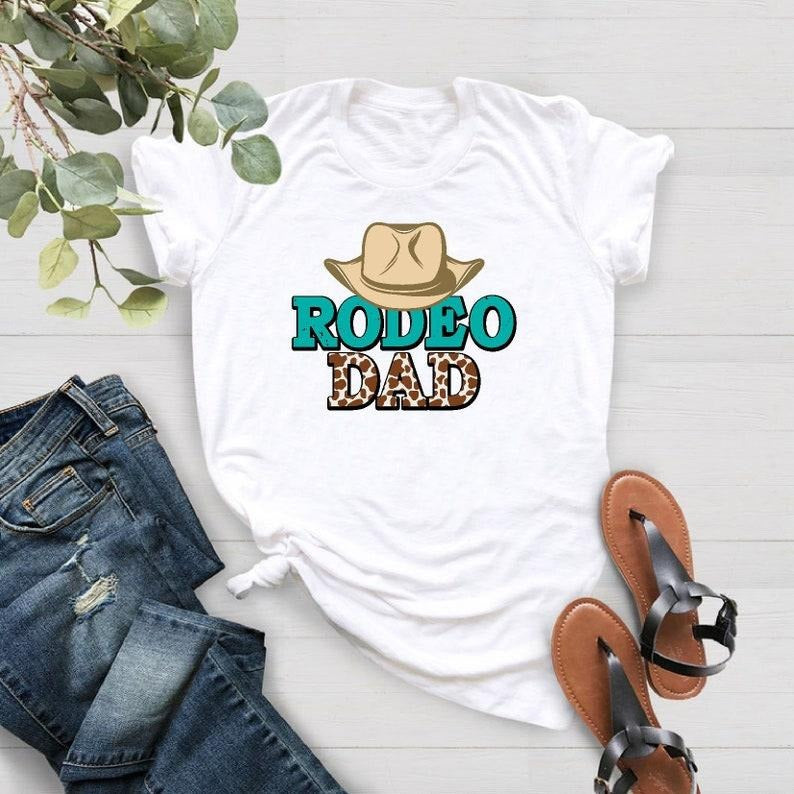 Rodeo Dad Western Cowboy Country Howdy - Adult & Kids T-Shirts, Sweatshirts & Hoodies apparel design preview 1