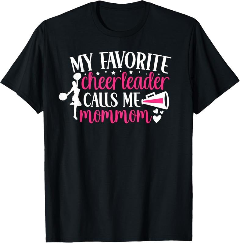 Favorite Cheerleader Calls Me Mommom Cheer Grandma - Adult & Kids T-Shirts, Sweatshirts & Hoodies apparel design preview 1