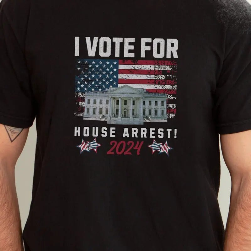 Felon President 2024 Conservatives Whitehouse House - Adult & Kids T-Shirts, Sweatshirts & Hoodies apparel design preview 1