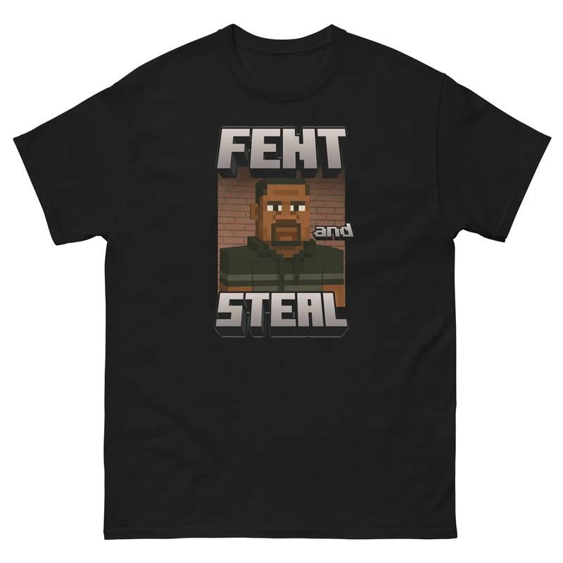 Fent Steal Miinecraft Parody Streetwear Funny Game - Adult & Kids T-Shirts, Sweatshirts & Hoodies apparel design preview 1