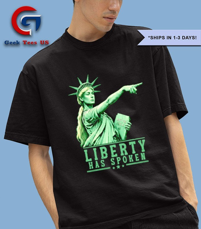 Fever Sophie Cunningham Liberty has spoken don't you - Adult & Kids T-Shirts, Sweatshirts & Hoodies apparel design preview 1